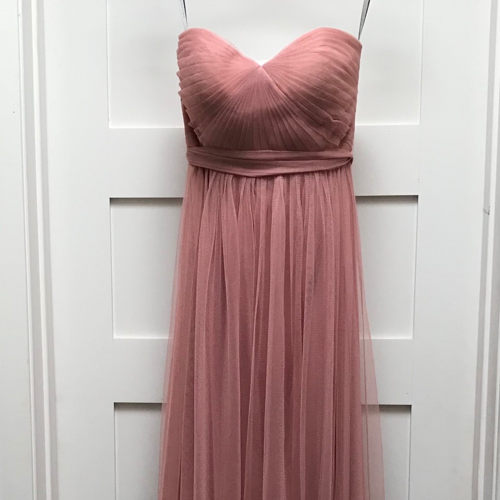 Jenny Yoo Strapless Bridal/Prom Gown
